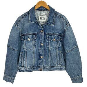 Scotch & Soda Denim Jacket Nolita Blue | Women’s Large | NWT $198